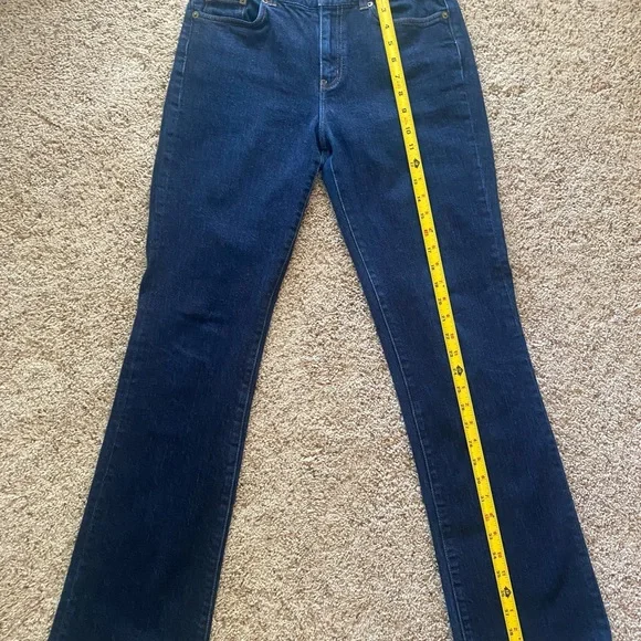 Lauren Ralph Lauren Jeans Bootcut sz 4 Dark Wash - Picture 10 of 11